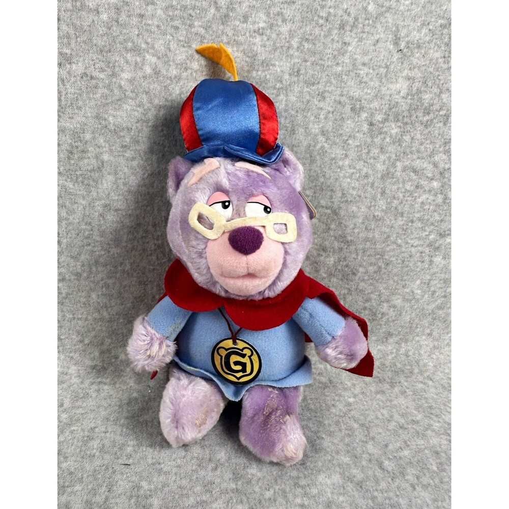 DISNEY 8" VINTAGE 1986 APPLAUSE GUMMI BEARS ZUMMI STUFFED ANIMAL PLUSH TOY